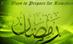 A quick preparation guide for Ramadan
